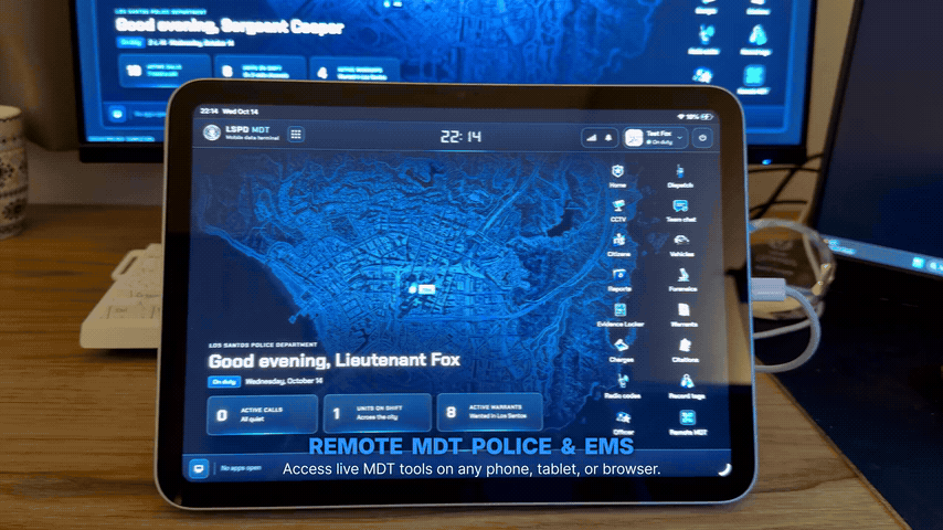 Remote MDT browser pairing and workspace preview