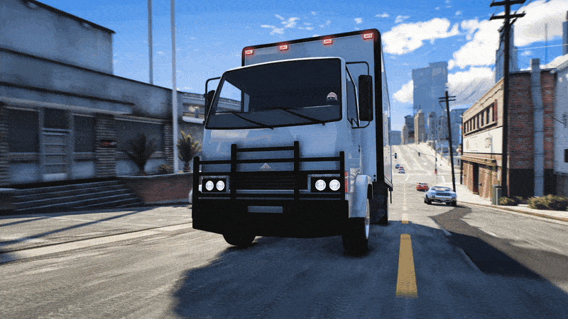 Collecting money wash equipment crates from an NPC supplier in FiveM