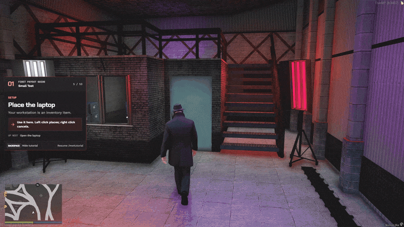 Guided tutorial UI for the FiveM money wash script